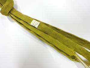 未使用品　正絹　手組帯締め